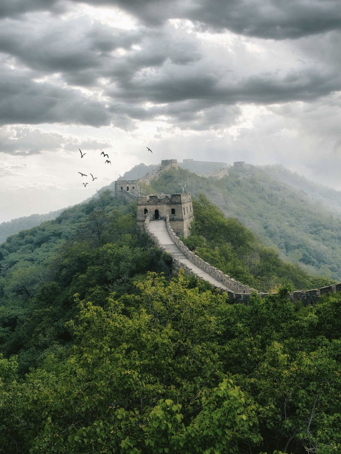 Gran Muralla china en Jinshanling